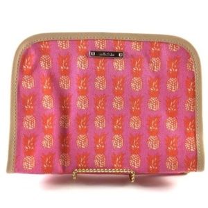 STELLA & DOT Pink Pineapple Cosmetic Travel Bag